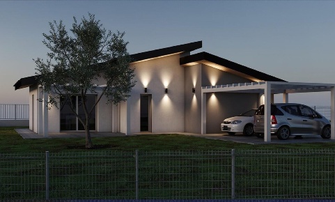 Foto Villa singola in Via Albertano da Brescia, Montirone di 156 m²