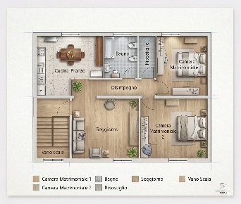 Foto Appartamento a Vinci Spicchio-sovigliana di 90 m² con 4 locali