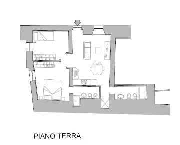 Foto Appartamento a Siena Vico Alto - San Miniato di 69 m² con 3 locali