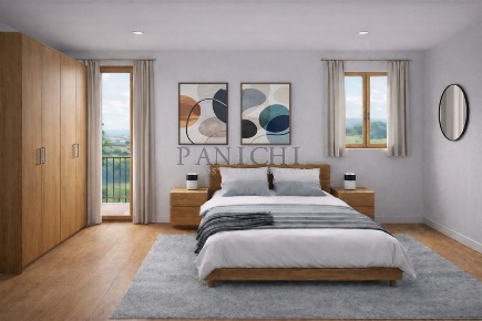 Foto Villa a schiera in Via Tolomei, Asciano di 135 m² con 5 locali