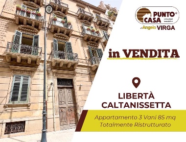 Foto Appartamento in Via Caltanissetta, Palermo di 85 m² con 3 locali
