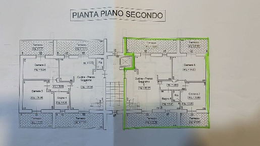 Foto Attico in Via del Paratino 33, Cecina Cecina Centro di 96 m²