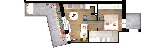 Foto Appartamento in Via Toscana, San Benedetto del Tronto di 41 m²