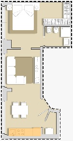 Foto Appartamento in COLUCCIO SALUTATI 7, Milano Vercelli - Wagner di 44 m²