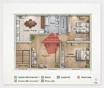 Foto Appartamento a Vinci Spicchio-sovigliana di 90 m² con 4 locali