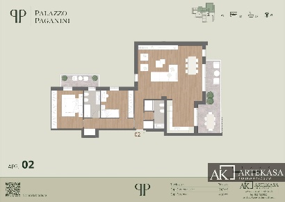 Foto Appartamento in Via Paganini 8, Novara San Martino di 133 m²