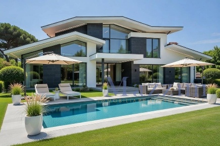 Foto Villa unifamiliare in via Sant'Elme, Forte dei Marmi Caranna di 479 m²