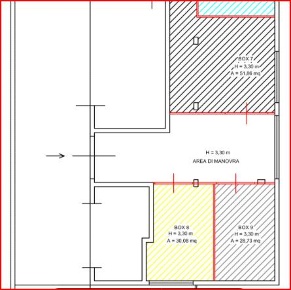 Foto Garage in via Fonseca, Nola Centro di 13 m² con 1 locali in vendita
