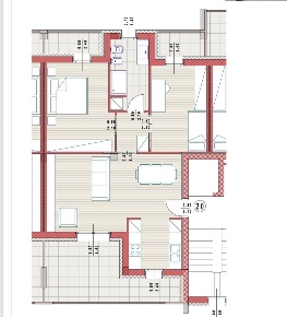 Foto Appartamento in CORSO EUROPA, Piacenza Stadio di 80 m² con 3 locali
