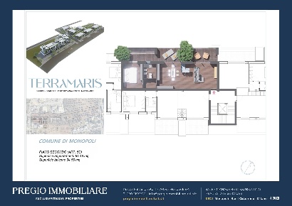 Foto Attico in Via Conchia, Monopoli Centro di 103 m² con 3 locali