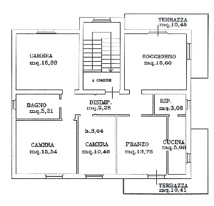 Foto Appartamento a Poggibonsi di 123 m² con 5 locali in vendita