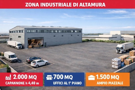 Foto Laboratorio a Altamura di 2000 m² con 1 locali in vendita