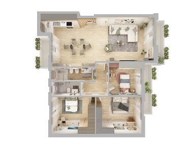 Foto Appartamento a Jesi Giardini - Fausto Coppi di 110 m² con 4 locali