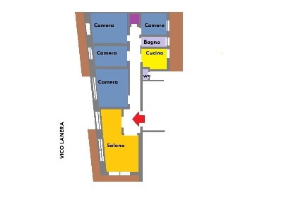 Foto Appartamento in VIA SERRAO, Matera Centro di 180 m² con 5 locali