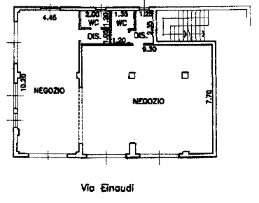 Foto Negozio a Piacenza Sant'Antonio - Veggioletta di 130 m² con 1 locali