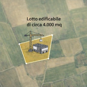 Foto Terreno industriale in Via Pietro Nenni, Forlimpopoli di 3980 m²