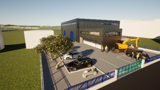 Foto Capannone industriale a Bolano Ceparana Carpena di 2024 m² in vendita