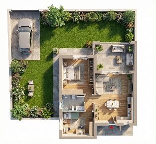 Foto Appartamento a Olbia Sacra Famiglia, Bandinu di 75 m² con 3 locali