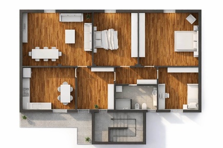 Foto Appartamento a Tavagnacco Godia di 111 m² con 4 locali in vendita