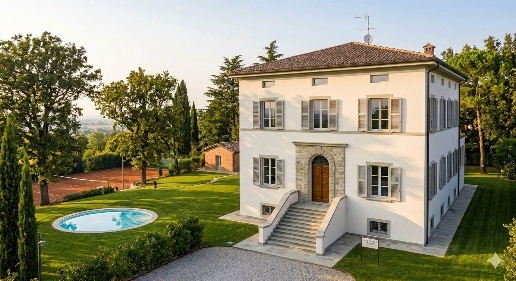 Foto Villa unifamiliare a Arezzo Santa Firmina di 960 m² con 12 locali