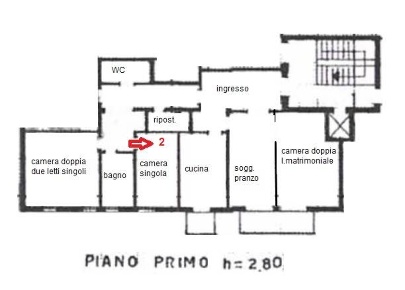 Foto Appartamento a Padova Santa Rita di 110 m² con 5 locali in affitto