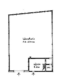 Foto Capannone industriale a Camporosso Centro Città di 300 m² con 2 locali