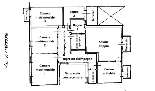 Foto Appartamento a Firenze Alberti - Bellariva di 155 m² con 6 locali