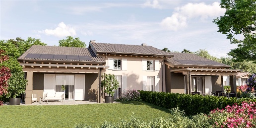 Foto Villa bifamiliare a Ponti sul Mincio di 123 m² con 4 locali in vendita