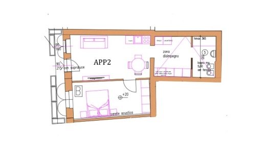 Foto Appartamento a Firenze Argingrosso di 59 m² con 2 locali in vendita