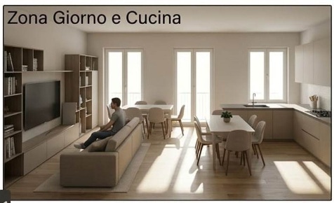 Foto Appartamento a Vercurago di 95 m² con 5 locali in vendita