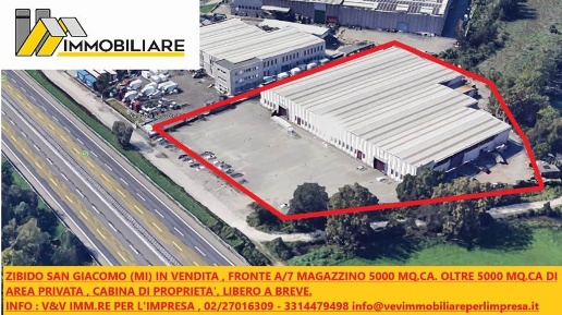 Foto Capannone industriale in VIA PASCOLI, Zibido San Giacomo Centro