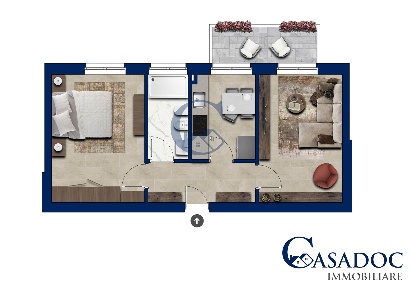 Foto Appartamento in Via Cesare Battisti, Settimo Milanese Centro di 58 m²