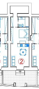 Foto Appartamento in Via Rinaldi 10, Lerici Pugliola, Solaro di 58 m²