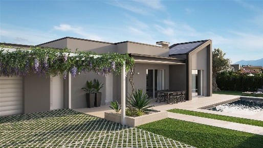 Foto Villa unifamiliare a Moniga del Garda di 120 m² con 4 locali