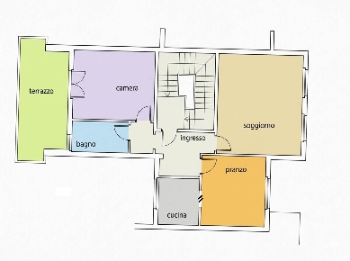 Foto Appartamento a Pistoia Pistoia Ovest di 85 m² con 4 locali in vendita