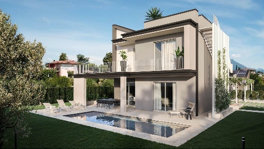 Foto Villa unifamiliare a Moniga del Garda di 149 m² con 5 locali