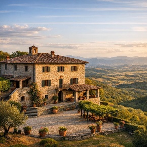 Foto Villa unifamiliare a Subbiano Chiaveretto di 600 m² con 8 locali