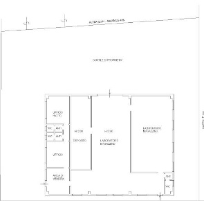 Foto Laboratorio in Via Padre Marengoni 10, Busnago di 300 m² in vendita