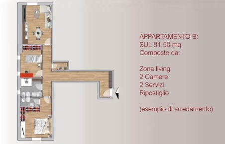 Foto Appartamento a Firenze Coverciano di 81 m² con 3 locali in vendita