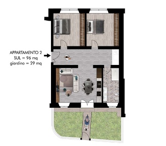 Foto Appartamento a Pisa Ospedaletto di 96 m² con 3 locali in vendita