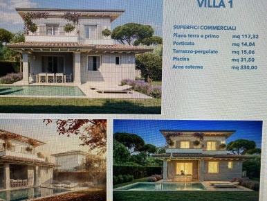 Foto Villa unifamiliare a Pietrasanta di 150 m² con 5 locali in vendita
