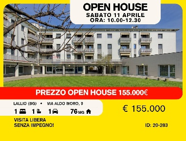 Foto Appartamento in VIA ALDO MORO 9, Lallio di 76 m² con 2 locali