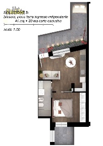 Foto Appartamento in Via Puglia, San Benedetto del Tronto di 41 m²