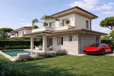 Foto Villa unifamiliare in Via Palestro, Pietrasanta di 117 m² con 6 locali