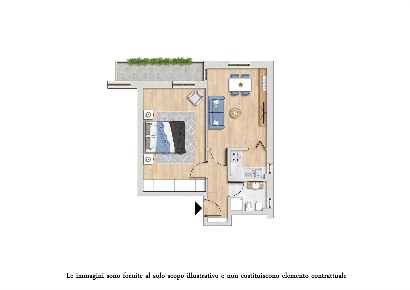 Foto Appartamento in via Sangro  8, Milano Udine di 53 m² con 2 locali