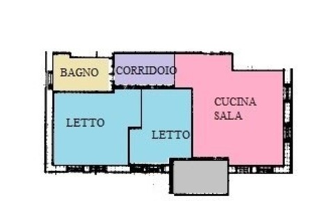 Foto Appartamento a Mantova Lunetta Frassino di 80 m² con 3 locali