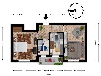 Foto Appartamento in Via Fulvio Testi 22, Vercelli Semicentro di 50 m²
