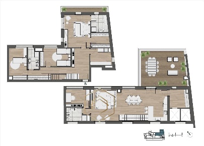 Foto Appartamento in Piazza Saint Etienne, Ferrara Centro Storico di 241 m²