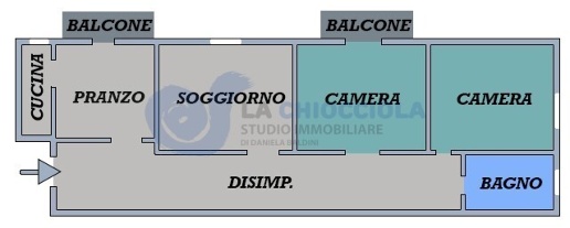 Foto Appartamento a Bologna Barca di 105 m² con 4 locali in affitto