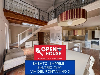 Foto Appartamento in Via del Fontanino 5, Saltrio di 108 m² con 2 locali